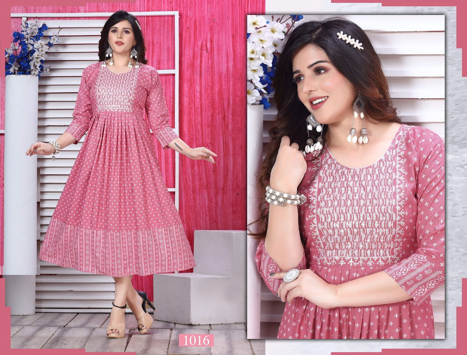 Beauty Queen Especial Vol 2 Anarkali Kurtis Catalog
